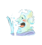 Life is such as foam.（個別スタンプ：24）