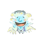 Life is such as foam.（個別スタンプ：27）