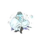 Life is such as foam.（個別スタンプ：32）