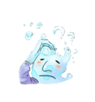 Life is such as foam.（個別スタンプ：35）