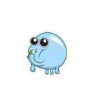 Diel the blue jellyfish（個別スタンプ：2）