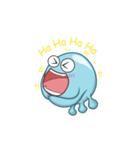 Diel the blue jellyfish（個別スタンプ：8）