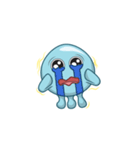 Diel the blue jellyfish（個別スタンプ：13）