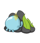Diel the blue jellyfish（個別スタンプ：18）
