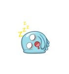 Diel the blue jellyfish（個別スタンプ：21）