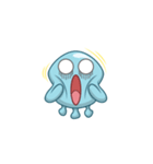 Diel the blue jellyfish（個別スタンプ：22）