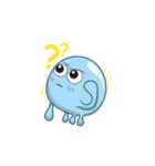 Diel the blue jellyfish（個別スタンプ：23）