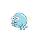 Diel the blue jellyfish（個別スタンプ：30）