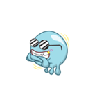 Diel the blue jellyfish（個別スタンプ：31）