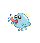 Diel the blue jellyfish（個別スタンプ：38）