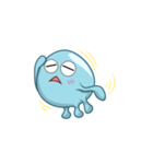 Diel the blue jellyfish（個別スタンプ：39）