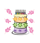 birthday cake set 2（個別スタンプ：10）