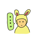 正直な可愛いうさぎ（個別スタンプ：20）