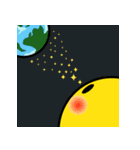 むーんこの仲間たち（個別スタンプ：25）