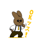 うさぎファミリー（個別スタンプ：30）