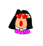 Sandy is a pretty girl. (Thai Language)（個別スタンプ：23）