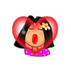 Sandy is a pretty girl. (Thai Language)（個別スタンプ：24）