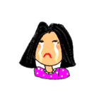 Sandy is a pretty girl. (Thai Language)（個別スタンプ：36）