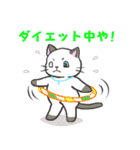 雨猫の日常会話（大阪弁mix）（個別スタンプ：23）