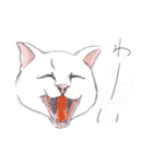 ネコさんのお顔（個別スタンプ：4）