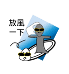 Toilet fellows and their alien friends（個別スタンプ：2）