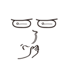exaggerate philtrum（個別スタンプ：39）