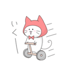 ねこずきんの日常（個別スタンプ：11）