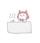 ねこずきんの日常（個別スタンプ：21）