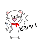 オコジョな気分1（個別スタンプ：4）