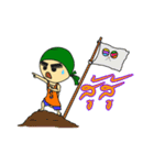 Funny Turban Boy（個別スタンプ：14）