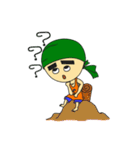 Funny Turban Boy（個別スタンプ：15）