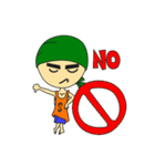 Funny Turban Boy（個別スタンプ：18）