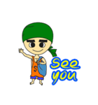 Funny Turban Boy（個別スタンプ：19）