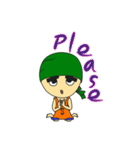 Funny Turban Boy（個別スタンプ：21）