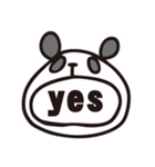 おにぎりあたまのおにぎりぱんだ（個別スタンプ：5）