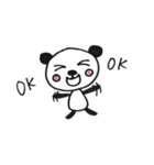 ゆるゆる〜パンダ（個別スタンプ：7）