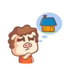 Salary Piggy Worker Have Dream（個別スタンプ：5）