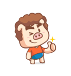 Salary Piggy Worker Have Dream（個別スタンプ：7）
