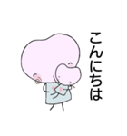 ハートちゃんのスタンプ第2弾（個別スタンプ：3）