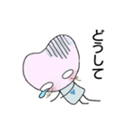 ハートちゃんのスタンプ第2弾（個別スタンプ：6）