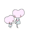 ハートちゃんのスタンプ第2弾（個別スタンプ：24）