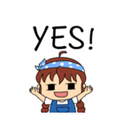 doubledai family（個別スタンプ：35）
