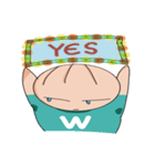 Young little Joshua（個別スタンプ：10）