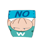 Young little Joshua（個別スタンプ：14）