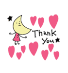やさしいみかづき（個別スタンプ：14）