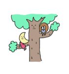 やさしいみかづき（個別スタンプ：20）