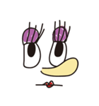 Miss long eyelash（個別スタンプ：7）