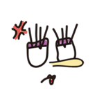 Miss long eyelash（個別スタンプ：22）