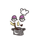 Miss long eyelash（個別スタンプ：35）