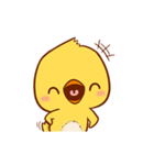 Cute Yellow Chick (EN)（個別スタンプ：13）